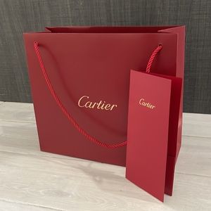 Cartier Bag + Receipt Holder